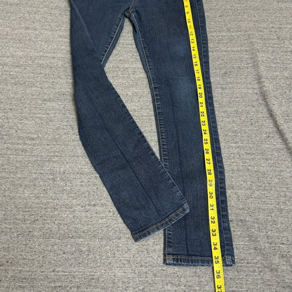 Gap Kids Skinny Fit Jeans Dark Wash Girls Size 14, W28 x L28 - Picture 8 of 14
